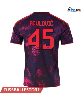 Günstige Bayern Munich Aleksandar Pavlovic #45 3rd trikot 2026-27 Kurzarm